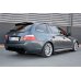 Накладки сплиттеры боковые на задний бампер на BMW 5 E60 / E61 M-Pack